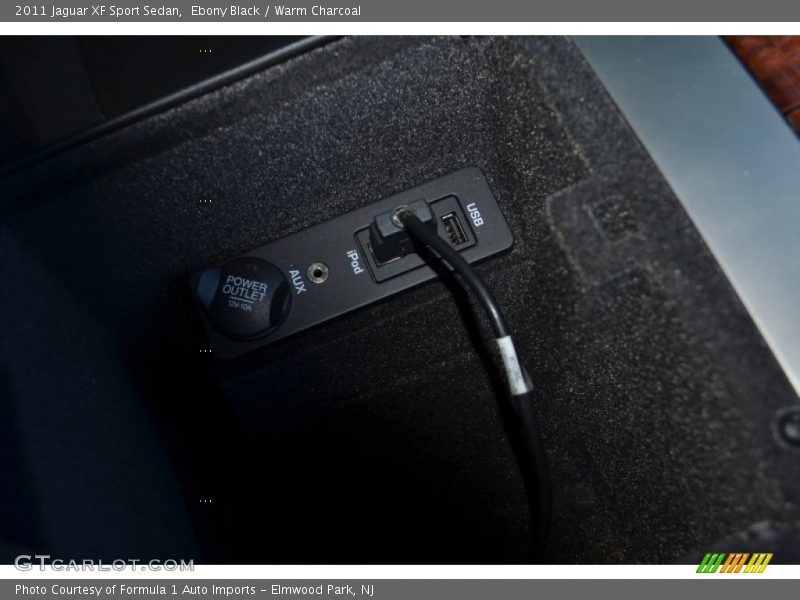 Ebony Black / Warm Charcoal 2011 Jaguar XF Sport Sedan