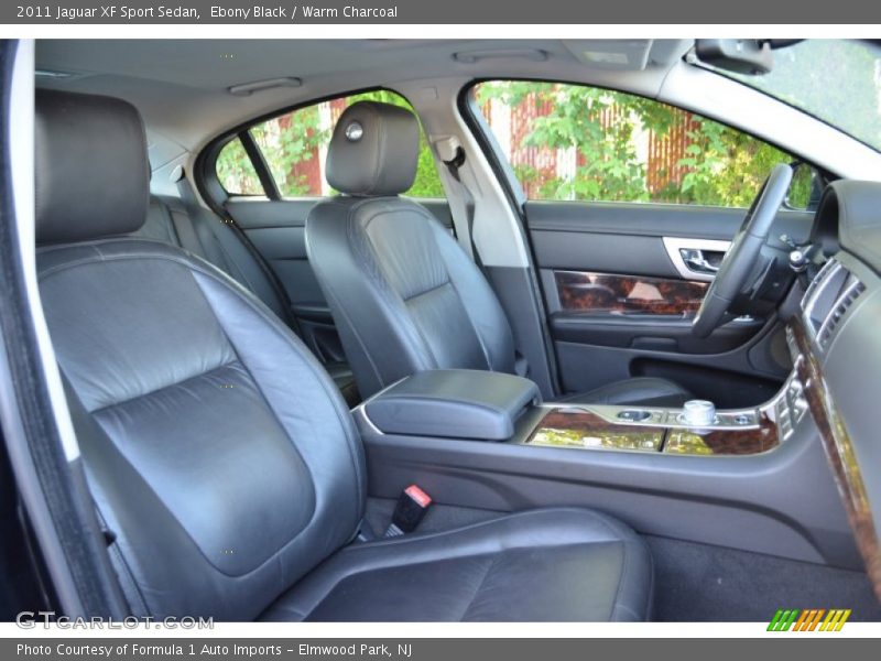 Ebony Black / Warm Charcoal 2011 Jaguar XF Sport Sedan