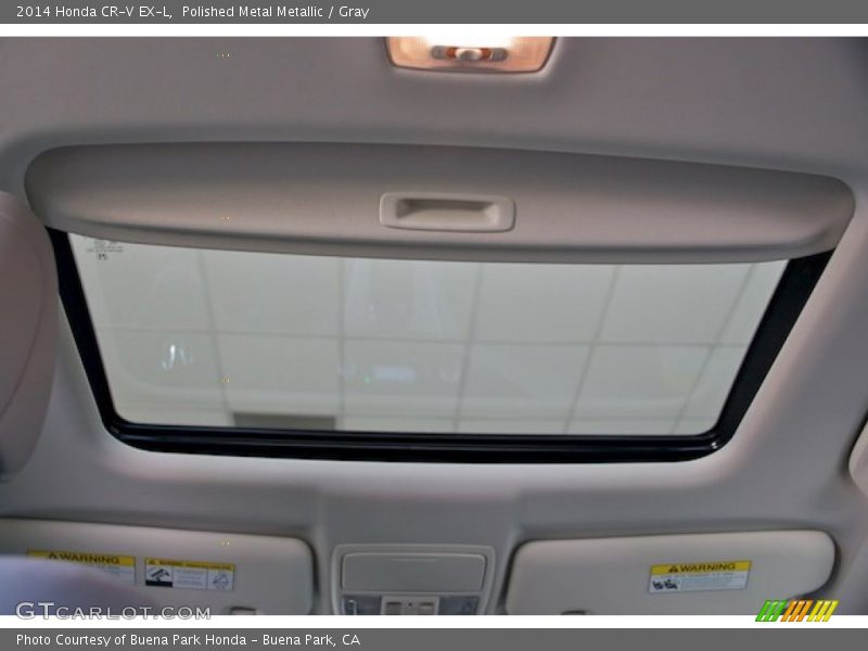 Polished Metal Metallic / Gray 2014 Honda CR-V EX-L