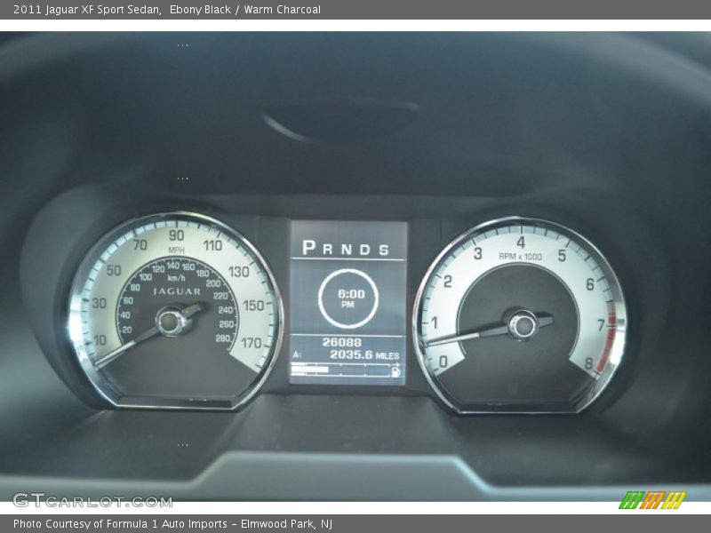 Ebony Black / Warm Charcoal 2011 Jaguar XF Sport Sedan