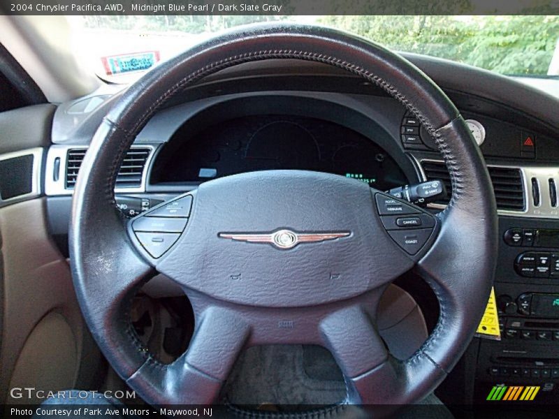 Midnight Blue Pearl / Dark Slate Gray 2004 Chrysler Pacifica AWD