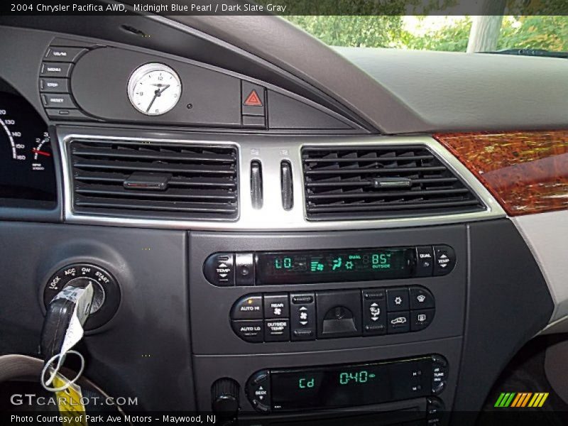 Midnight Blue Pearl / Dark Slate Gray 2004 Chrysler Pacifica AWD