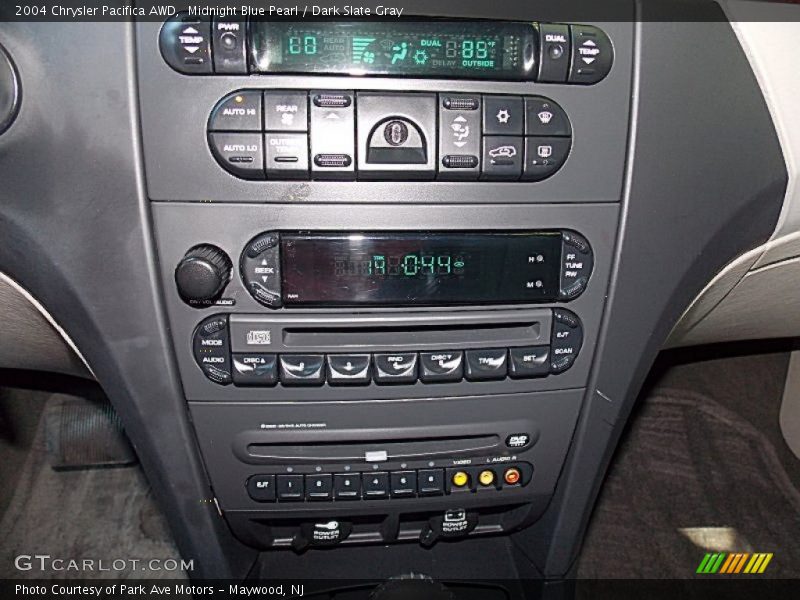 Midnight Blue Pearl / Dark Slate Gray 2004 Chrysler Pacifica AWD