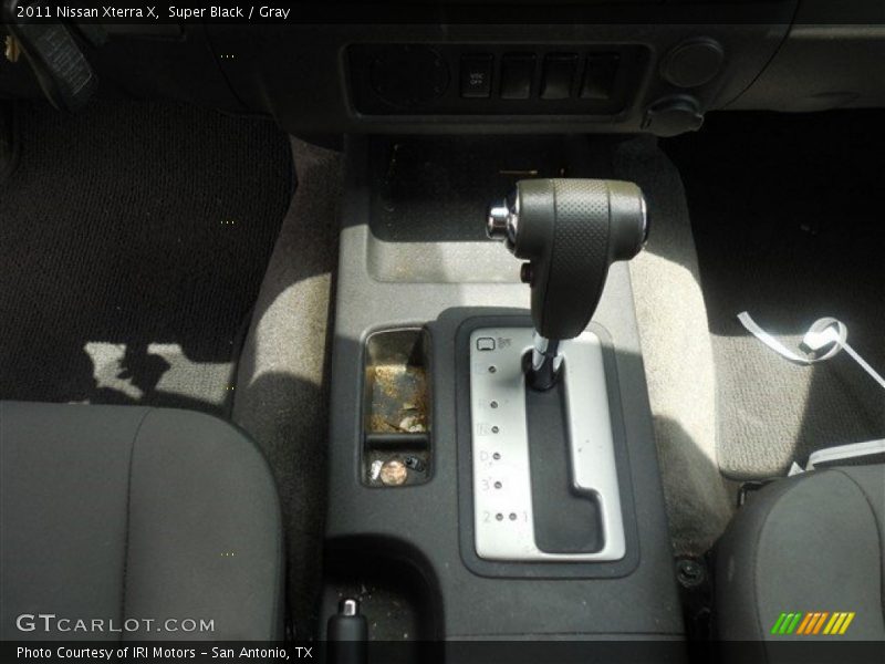 Super Black / Gray 2011 Nissan Xterra X