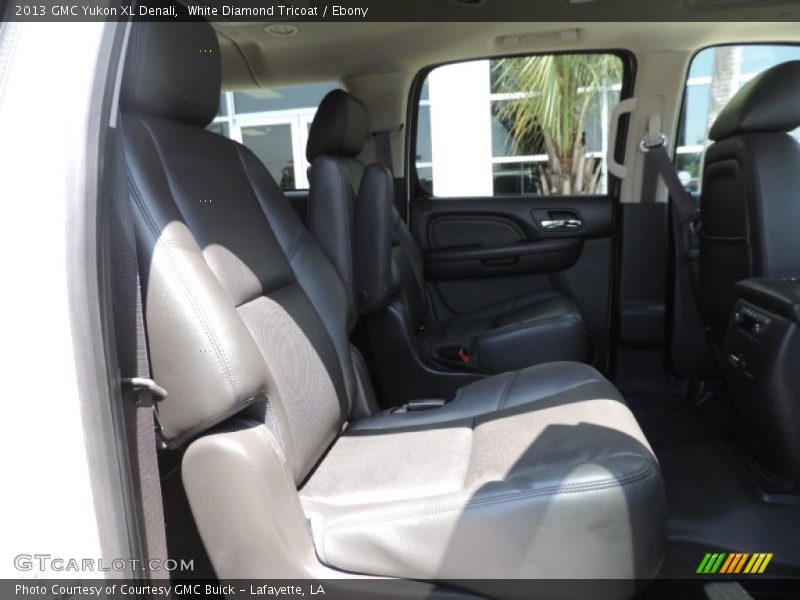 White Diamond Tricoat / Ebony 2013 GMC Yukon XL Denali