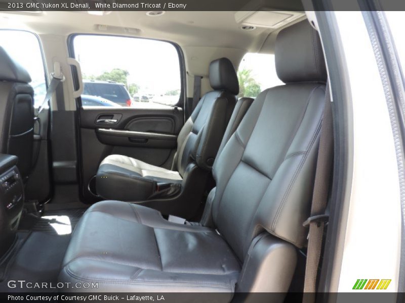 White Diamond Tricoat / Ebony 2013 GMC Yukon XL Denali