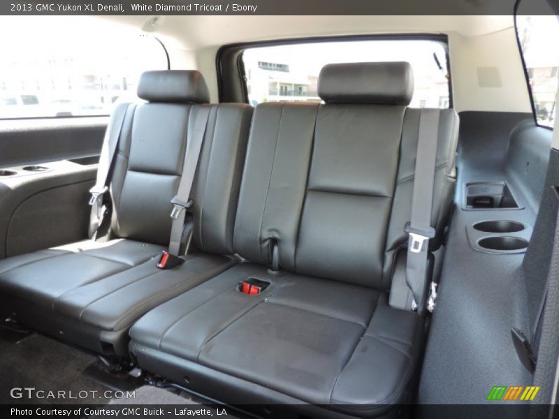 White Diamond Tricoat / Ebony 2013 GMC Yukon XL Denali