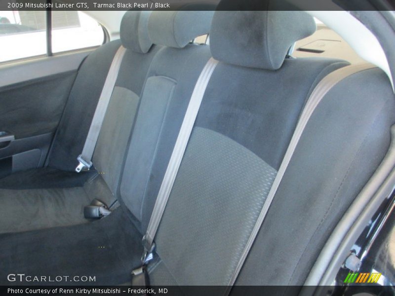 Tarmac Black Pearl / Black 2009 Mitsubishi Lancer GTS