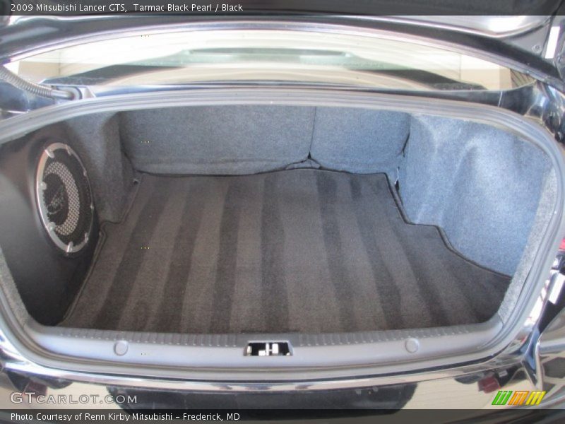 Tarmac Black Pearl / Black 2009 Mitsubishi Lancer GTS