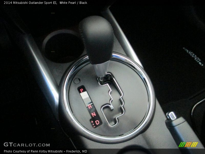White Pearl / Black 2014 Mitsubishi Outlander Sport ES