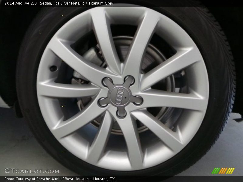 Ice Silver Metallic / Titanium Grey 2014 Audi A4 2.0T Sedan
