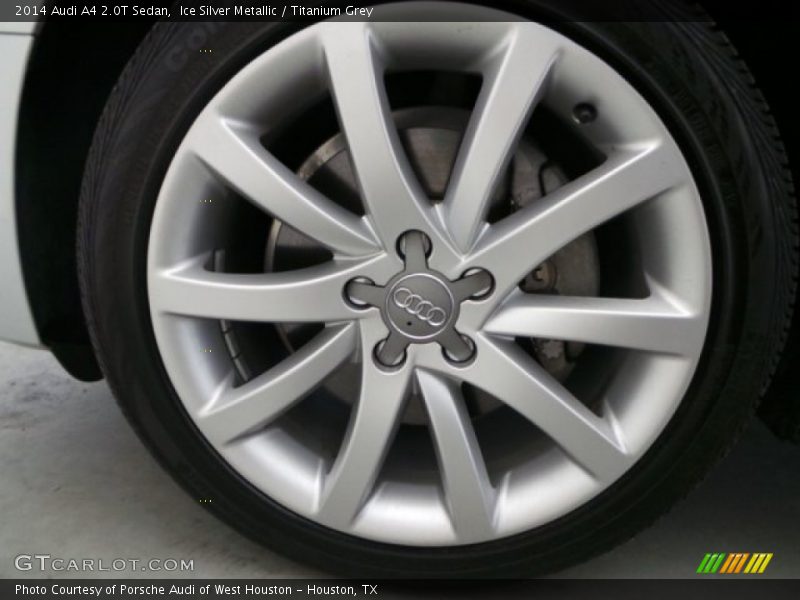 Ice Silver Metallic / Titanium Grey 2014 Audi A4 2.0T Sedan