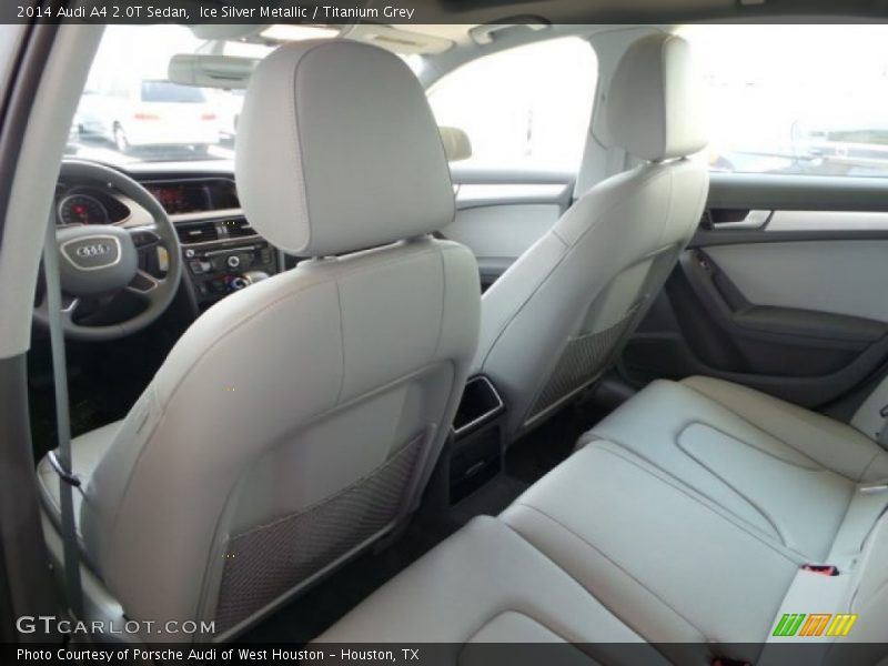 Ice Silver Metallic / Titanium Grey 2014 Audi A4 2.0T Sedan