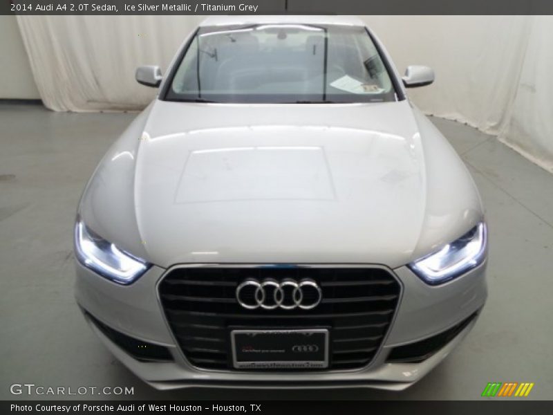 Ice Silver Metallic / Titanium Grey 2014 Audi A4 2.0T Sedan