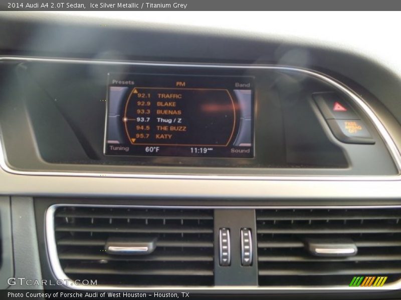 Ice Silver Metallic / Titanium Grey 2014 Audi A4 2.0T Sedan