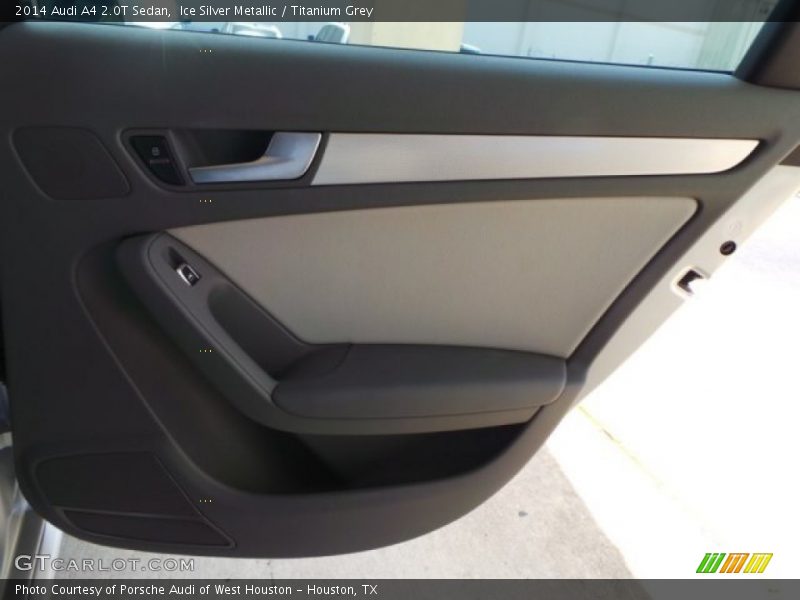 Ice Silver Metallic / Titanium Grey 2014 Audi A4 2.0T Sedan