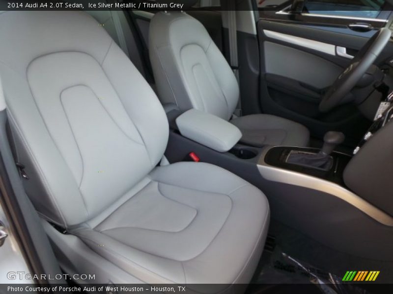 Ice Silver Metallic / Titanium Grey 2014 Audi A4 2.0T Sedan