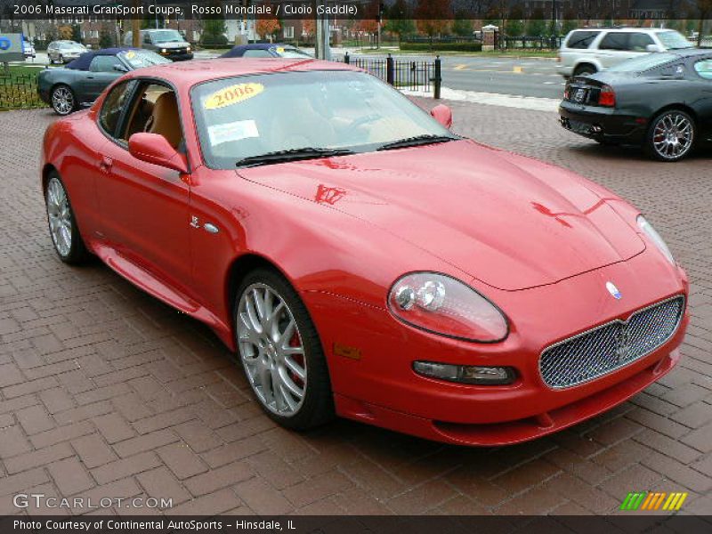 Rosso Mondiale / Cuoio (Saddle) 2006 Maserati GranSport Coupe