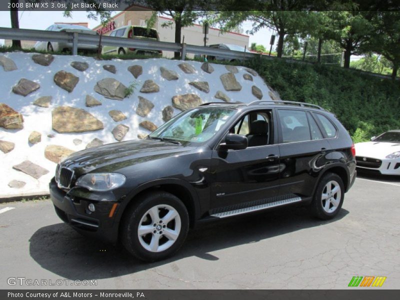 Jet Black / Black 2008 BMW X5 3.0si