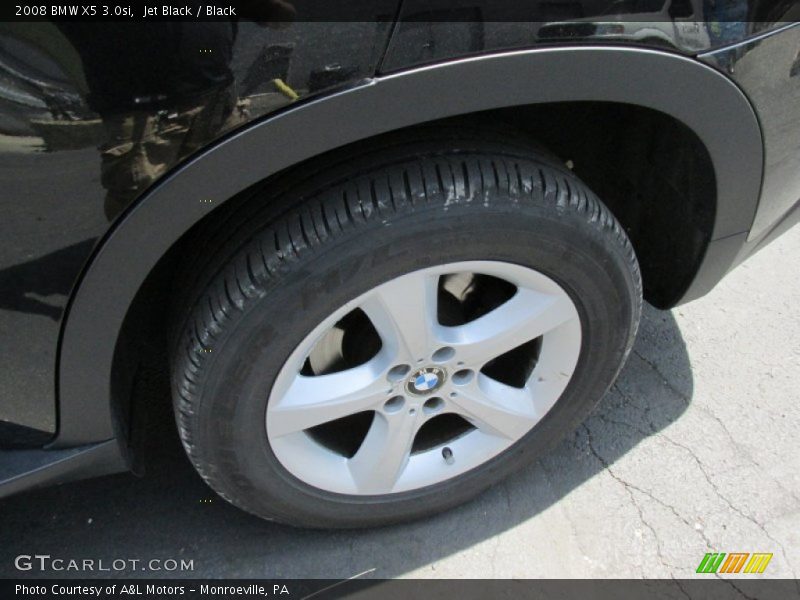 Jet Black / Black 2008 BMW X5 3.0si