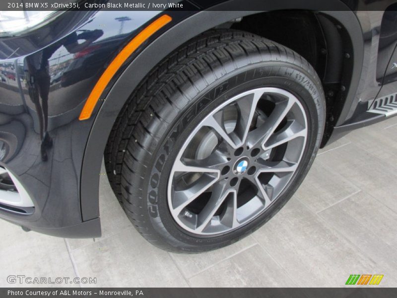 Carbon Black Metallic / Ivory White 2014 BMW X5 xDrive35i