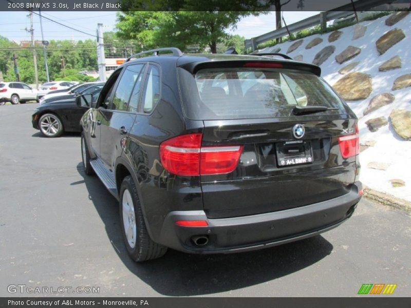 Jet Black / Black 2008 BMW X5 3.0si