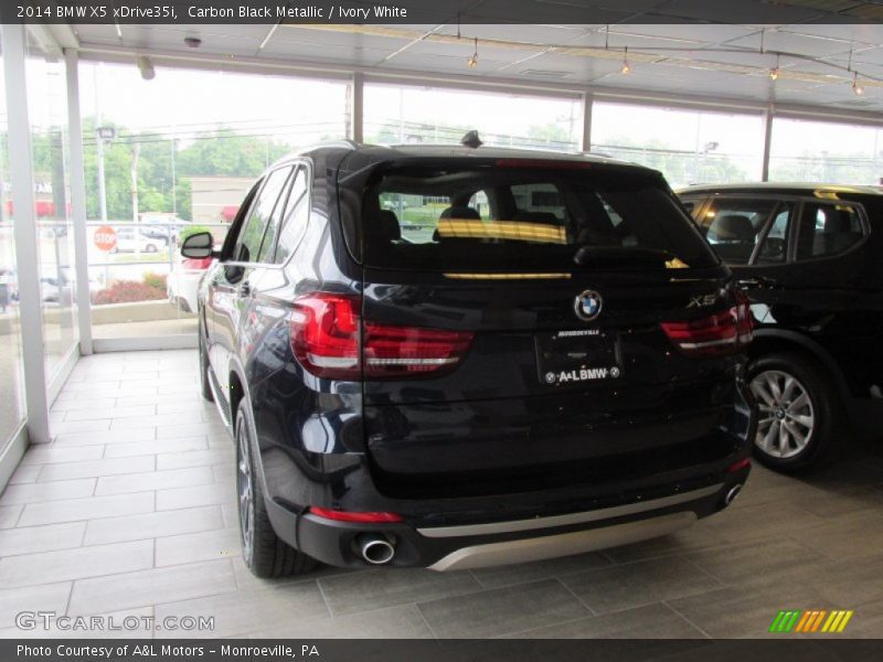 Carbon Black Metallic / Ivory White 2014 BMW X5 xDrive35i