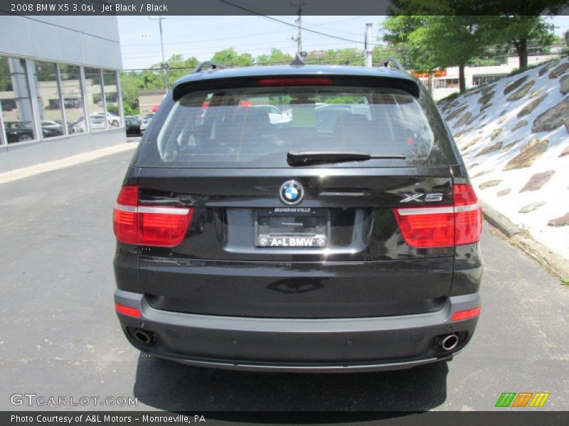 Jet Black / Black 2008 BMW X5 3.0si