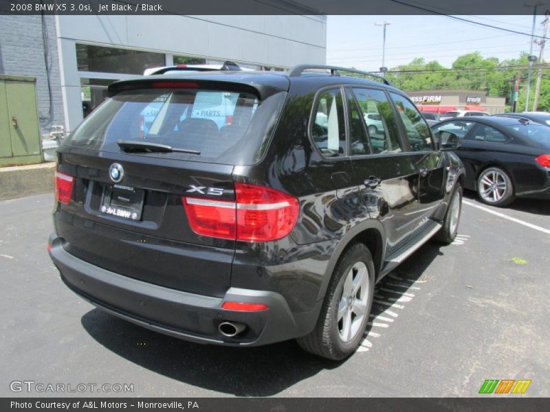 Jet Black / Black 2008 BMW X5 3.0si