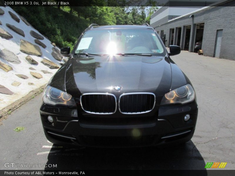 Jet Black / Black 2008 BMW X5 3.0si