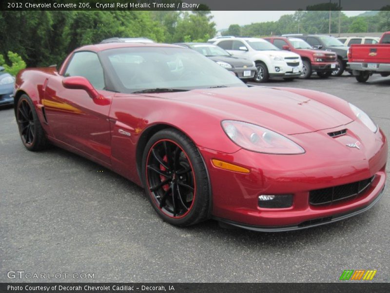Front 3/4 View of 2012 Corvette Z06