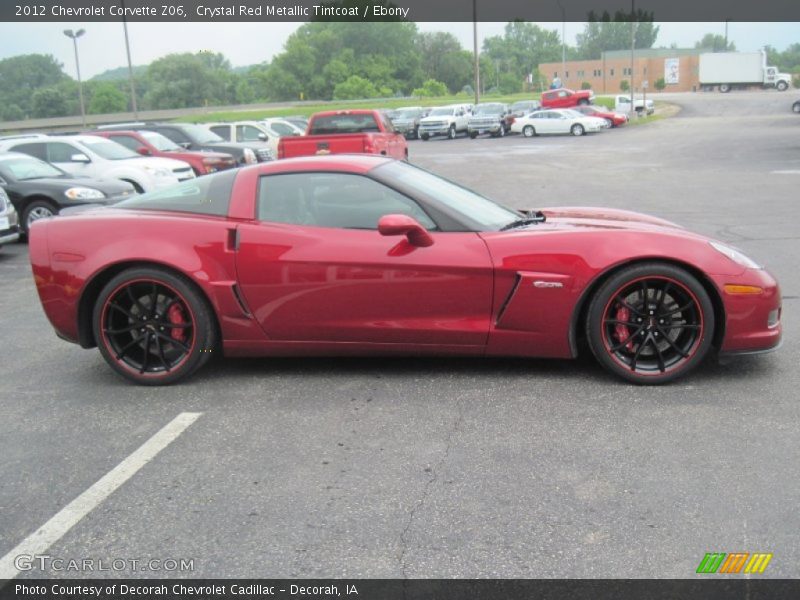  2012 Corvette Z06 Crystal Red Metallic Tintcoat