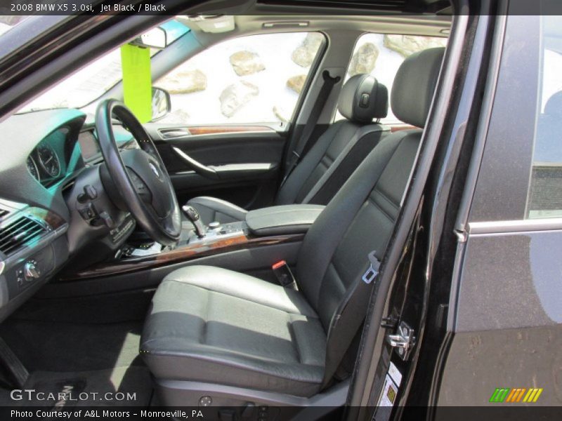 Jet Black / Black 2008 BMW X5 3.0si