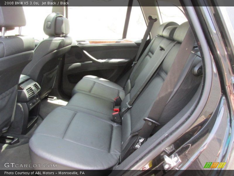 Jet Black / Black 2008 BMW X5 3.0si