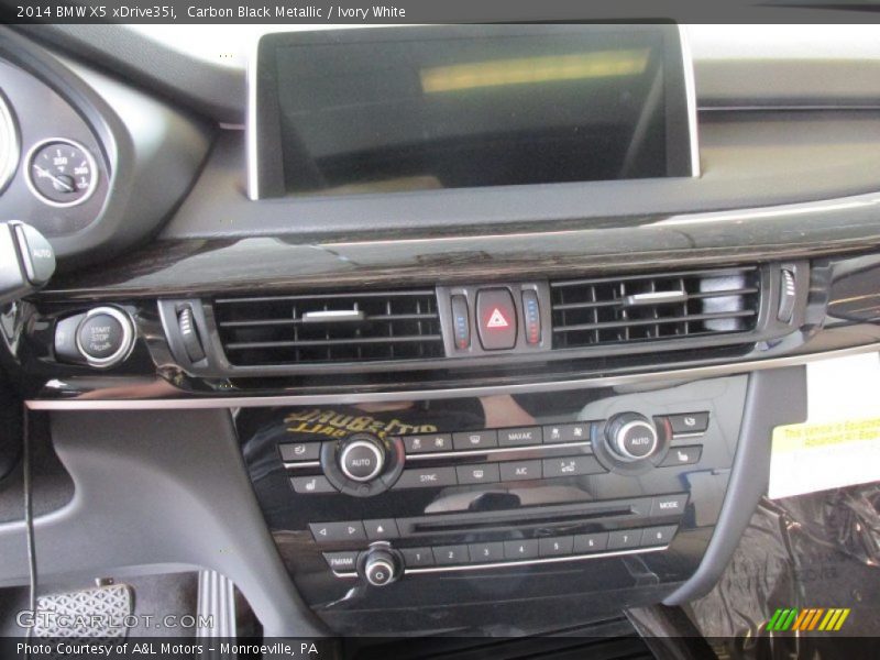 Carbon Black Metallic / Ivory White 2014 BMW X5 xDrive35i