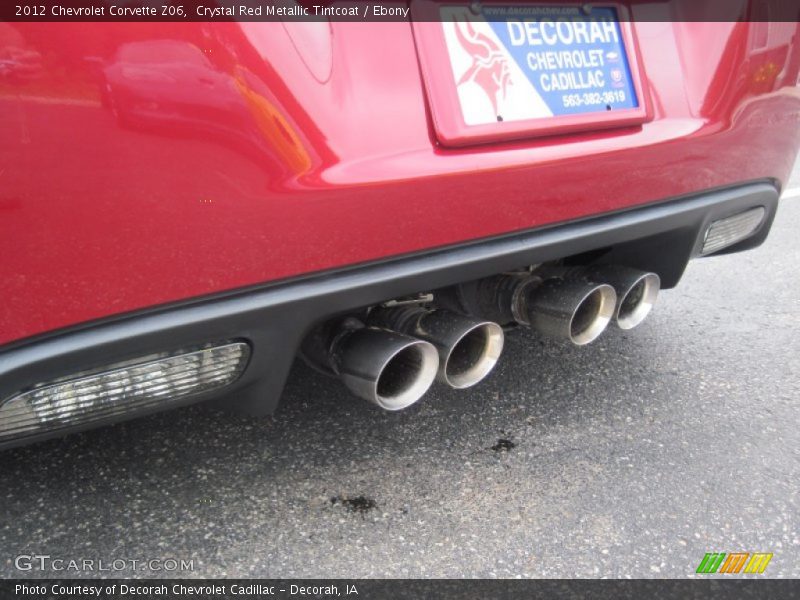Crystal Red Metallic Tintcoat / Ebony 2012 Chevrolet Corvette Z06