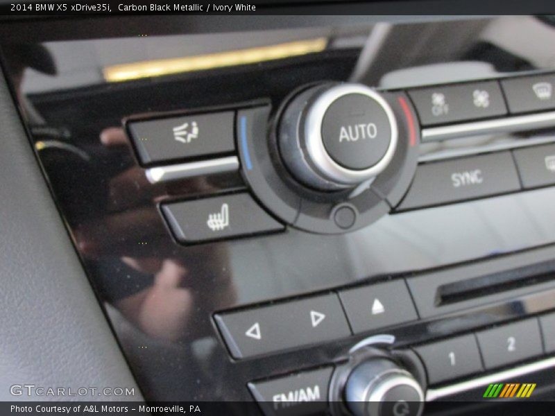 Carbon Black Metallic / Ivory White 2014 BMW X5 xDrive35i