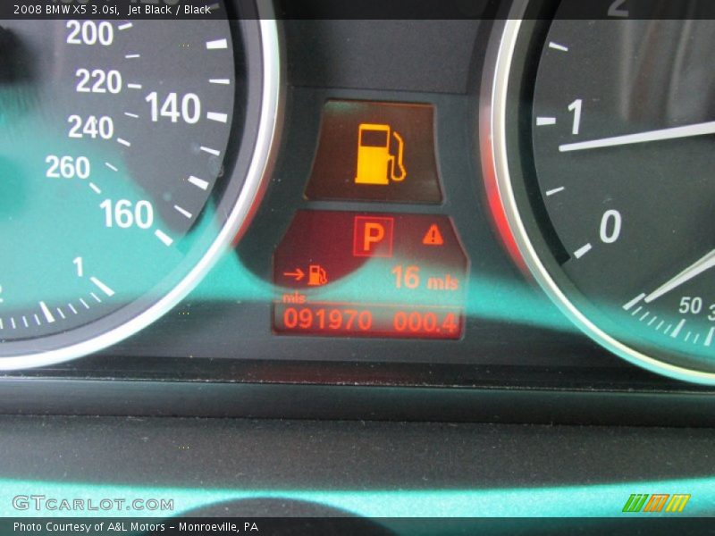 Jet Black / Black 2008 BMW X5 3.0si
