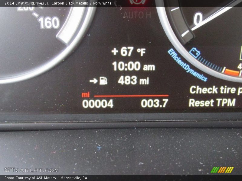Carbon Black Metallic / Ivory White 2014 BMW X5 xDrive35i