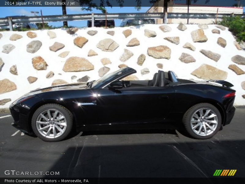  2014 F-TYPE  Ebony Black