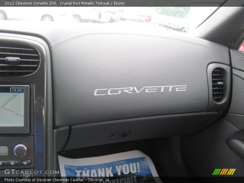 Crystal Red Metallic Tintcoat / Ebony 2012 Chevrolet Corvette Z06