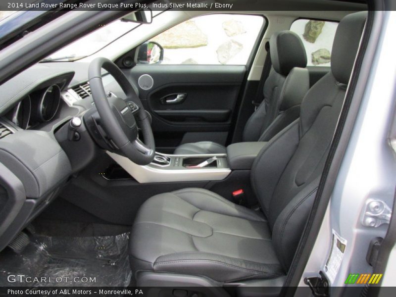 Indus Silver Metallic / Ebony 2014 Land Rover Range Rover Evoque Pure Plus