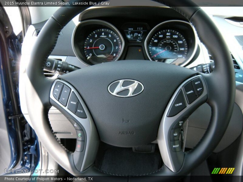  2015 Elantra Limited Sedan Steering Wheel