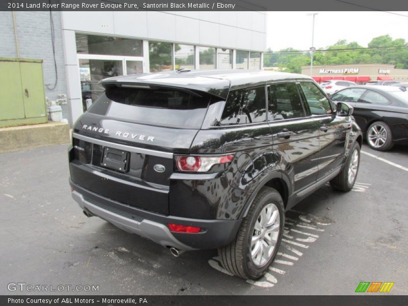 Santorini Black Metallic / Ebony 2014 Land Rover Range Rover Evoque Pure