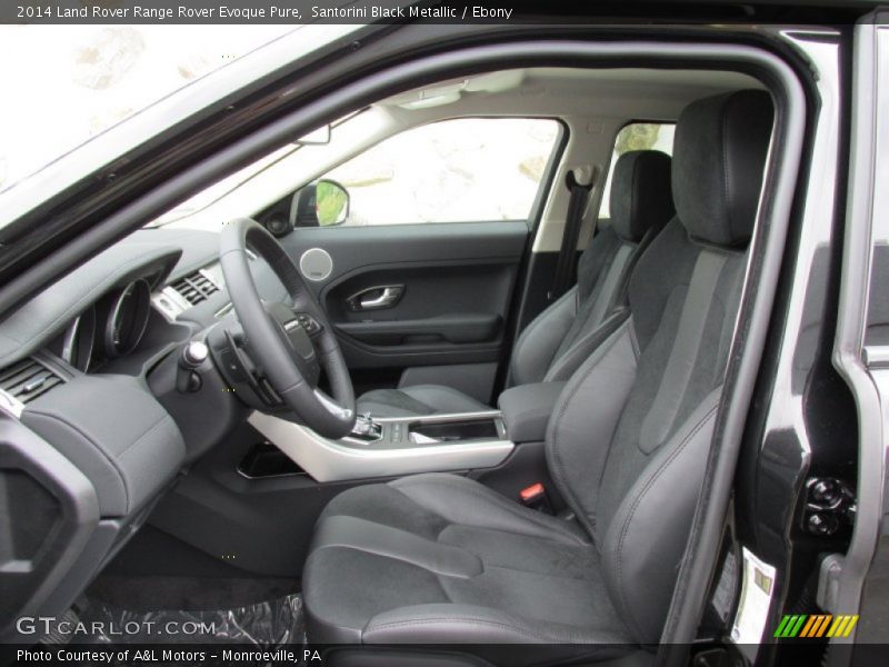  2014 Range Rover Evoque Pure Ebony Interior