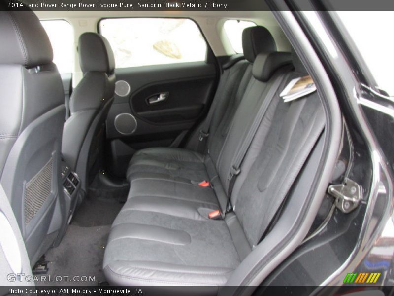Rear Seat of 2014 Range Rover Evoque Pure