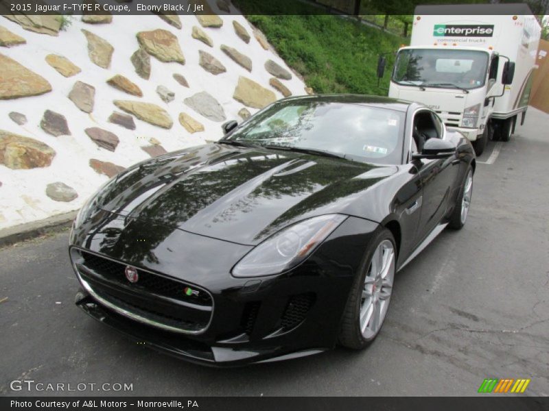 Ebony Black / Jet 2015 Jaguar F-TYPE R Coupe