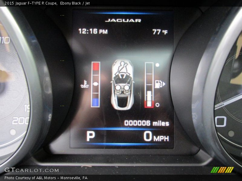 Ebony Black / Jet 2015 Jaguar F-TYPE R Coupe