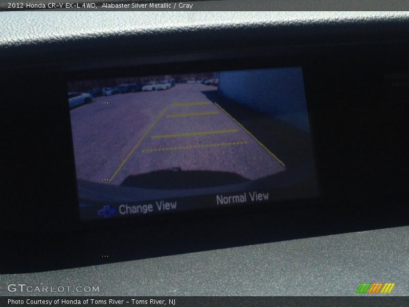 Alabaster Silver Metallic / Gray 2012 Honda CR-V EX-L 4WD