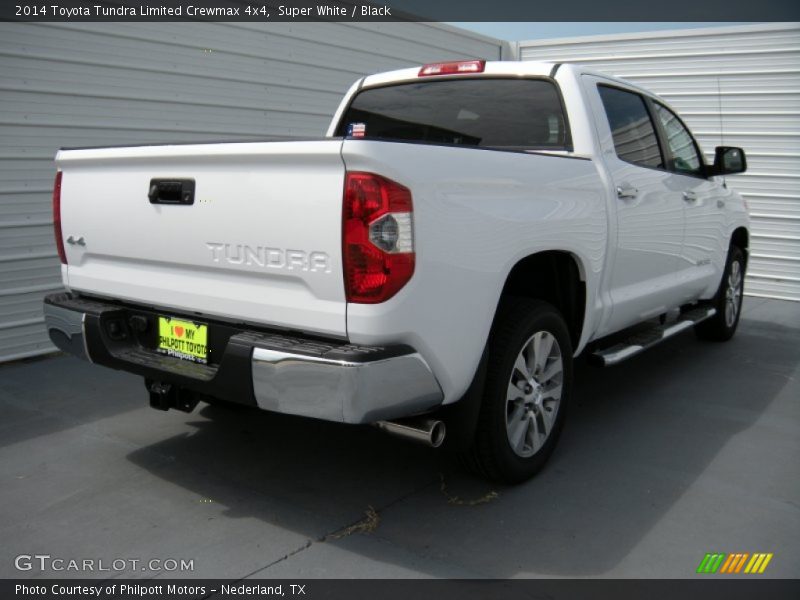 Super White / Black 2014 Toyota Tundra Limited Crewmax 4x4